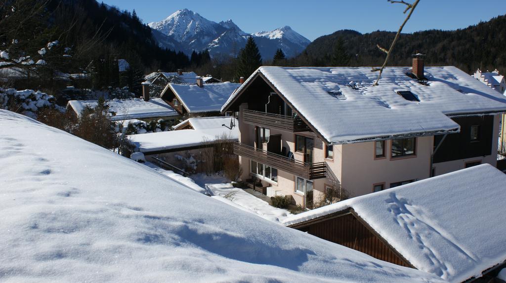 Gastehaus Weiss Hotel Füssen Exterior foto